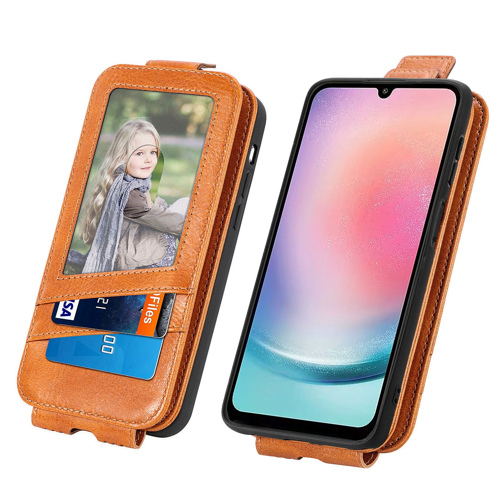 For Samsung Galaxy A24 5G Anti-Dust Phone Cover PU Leather Stand Wallet Vertical Flip Phone Case For Samsung Galaxy A24 5G Anti-Dust Phone Cover PU Leather Stand Wallet Vertical Flip Phone Case